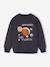 Sweat Planètes Sequins Garçon anthracite - vertbaudet enfant 