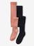 Pack of 2 Pairs of Rib Knit Tights for Girls night blue - vertbaudet enfant 
