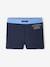 Boxers + beanie swimsuit set for boys ink blue - vertbaudet enfant 