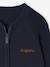Long-Sleeved Varsity Cardigan for Boys marl grey+navy blue - vertbaudet enfant 