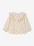 T-shirt with a blouse-style print for babies vanilla - vertbaudet enfant 