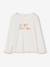 'Best Sister' Pyjamas in Ribbed Jersey Knit, for Girls ecru - vertbaudet enfant 
