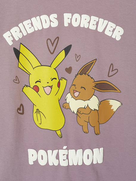 Girls' Pokémon® long-sleeved T-shirt violet - vertbaudet enfant 
