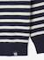 Basic Round-Neck Long-Sleeved Jumper for Boys navy blue+striped blue - vertbaudet enfant 