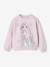 Reine des Neiges Elsa glitter sweatshirt soft lilac - vertbaudet enfant 