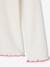 'Best Sister' Pyjamas in Ribbed Jersey Knit, for Girls ecru - vertbaudet enfant 