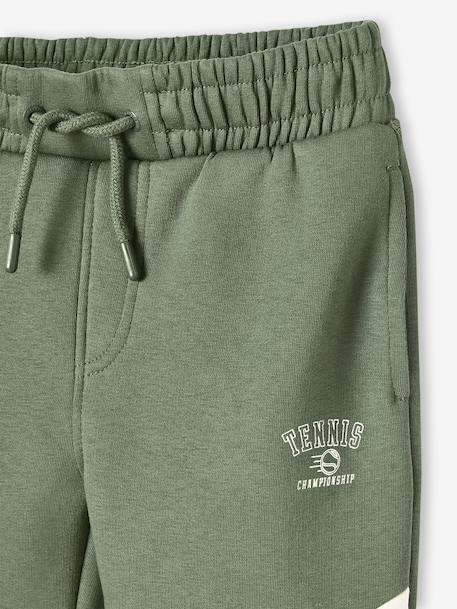 Colourblock Joggers for Boys fir green - vertbaudet enfant 