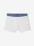 Pack of 5 Plain Boxers for Boys blue - vertbaudet enfant 
