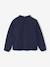 Top with Detail in Broderie Anglaise, for Girls ecru+GREEN DARK SOLID+mauve+navy blue+pale blue - vertbaudet enfant 