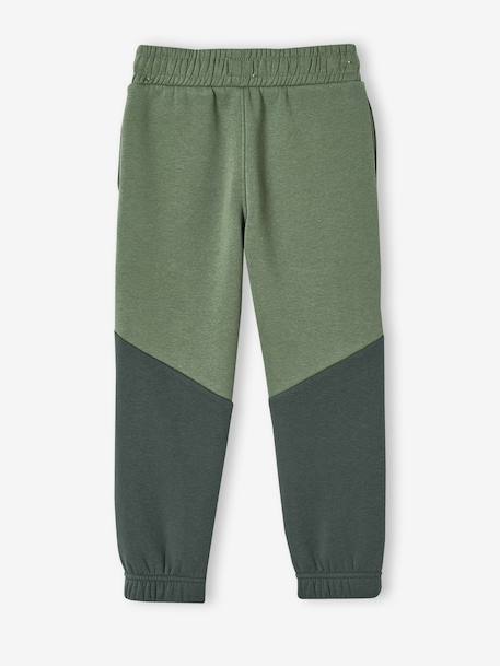 Colourblock Joggers for Boys fir green - vertbaudet enfant 