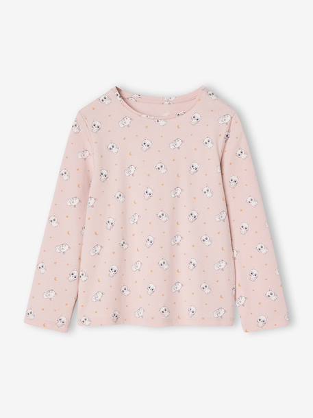 Dress-Up Cat Pyjamas for Girls pale pink - vertbaudet enfant 