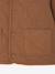 Quilted cardigan for babies with press studs caramel - vertbaudet enfant 