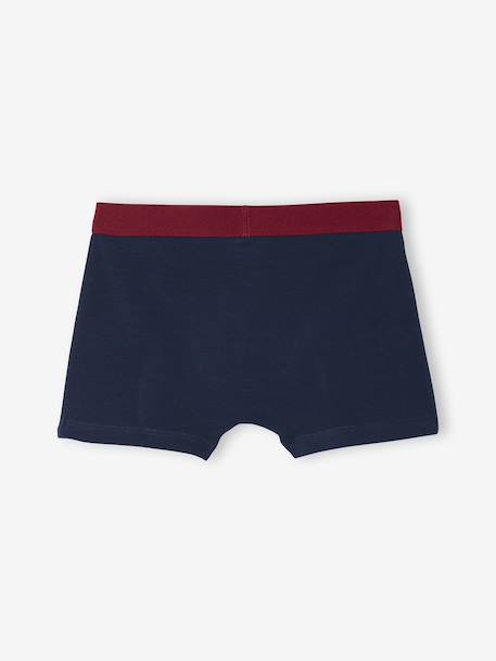 Pack of 5 Flag Boxer Shorts for Boys navy blue - vertbaudet enfant 