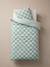 Duvet Cover Set + Pillowcase for Children, ROCK MUSIC sage green - vertbaudet enfant 