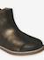 Leather Boots for Girls camel+Dark Blue+printed black - vertbaudet enfant 
