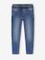 Pack of 2 Slim Leg Jeans with Elasticated, Adjustable Waist denim grey+double stone+stone - vertbaudet enfant 