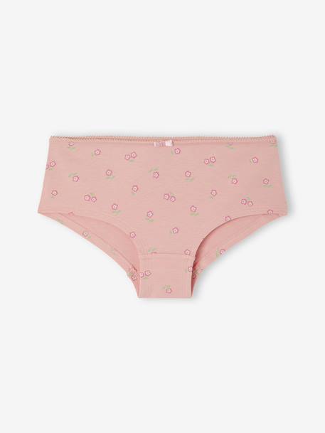 Pack of 7 Briefs for Girls rose - vertbaudet enfant 