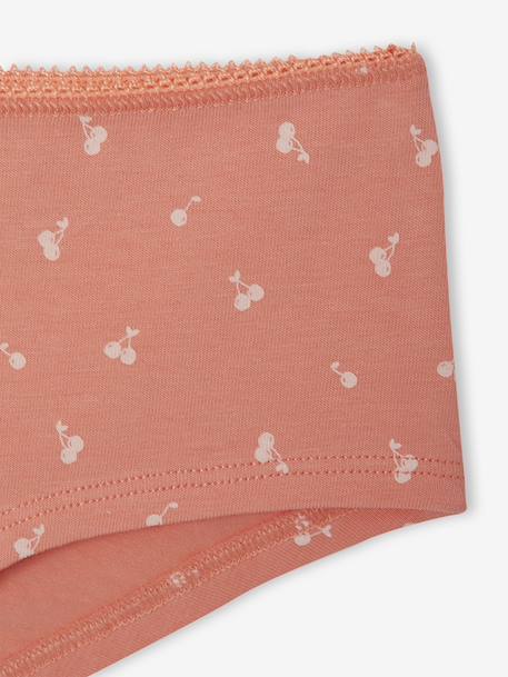 Pack of 7 Briefs for Girls rose - vertbaudet enfant 