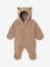 Pramsuit in Faux Fur with Ears beige - vertbaudet enfant 