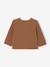 Quilted cardigan for babies with press studs caramel - vertbaudet enfant 