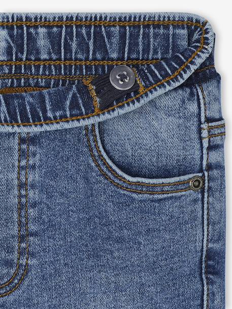 Lot 2 jeans garçon slim denim gris+double stone+stone - vertbaudet enfant 