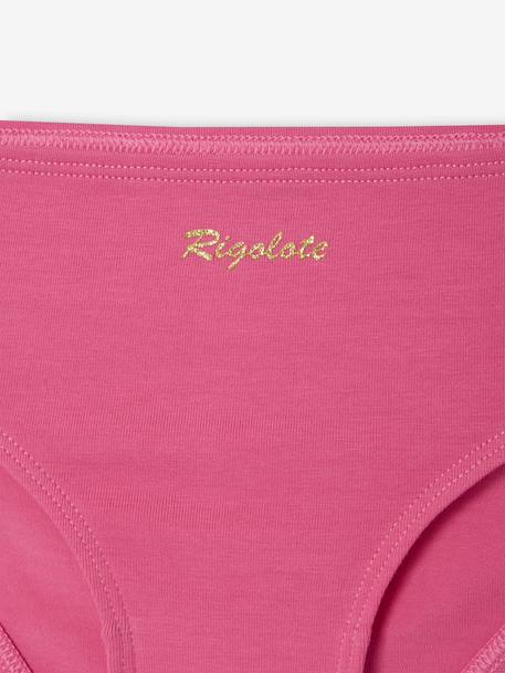 Lot de 7 culottes assorties fille fuchsia - vertbaudet enfant 