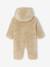 Pramsuit in Microfleece sandy beige - vertbaudet enfant 