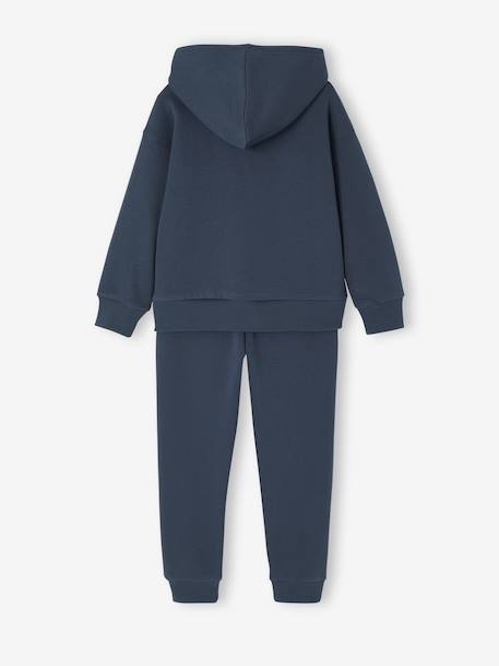 Boys' Pokemon® sweatshirt + fleece trouser sportswear set night blue - vertbaudet enfant 