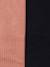 Pack of 2 Pairs of Rib Knit Tights for Girls night blue - vertbaudet enfant 