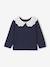 Pack of 2 T-Shirts with Broderie Anglaise Collar for Babies rosy - vertbaudet enfant 