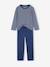 Pack of 3 Bike Pyjamas for Boys ocean blue - vertbaudet enfant 