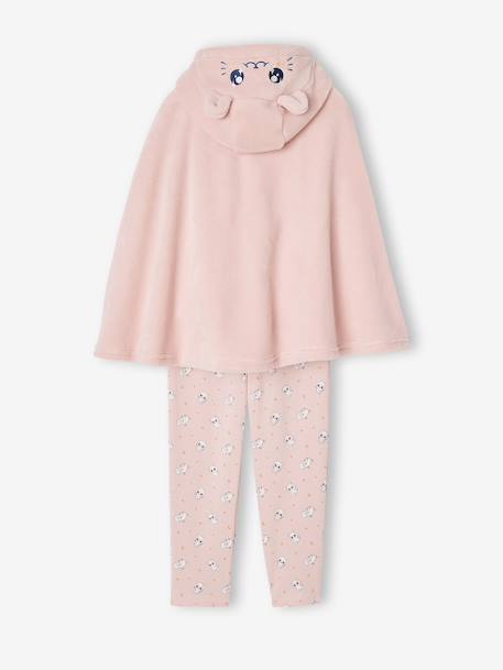 Pyjama déguisement fille Chat rose pâle - vertbaudet enfant 