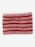 Girl's striped set: beanie + snood + mittens/gloves blush - vertbaudet enfant 