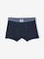 Pack of 5 Plain Boxers for Boys blue - vertbaudet enfant 