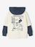 Sweat à capuche effet 2 en 1 print placé garçon écru - vertbaudet enfant 