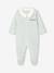 Velour Sleepsuit for Newborns ecru - vertbaudet enfant 