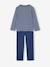 Pack of 3 Bike Pyjamas for Boys ocean blue - vertbaudet enfant 