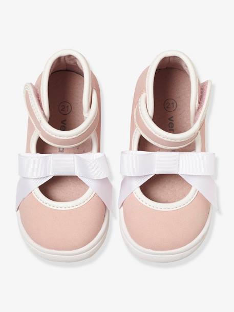 Stylish Trainers for Baby Girls PINK LIGHT SOLID - vertbaudet enfant 