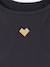 2-in-1 cropped sports T-shirt with girls bras marl grey - vertbaudet enfant 