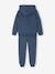 Ensemble Sport Garçon Sweat Capuche imprimé + Jogging Uni bleu pétrole+lichen - vertbaudet enfant 