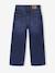 Jean fille large morphologik tour de hanches fin bleu clair+bleu foncé+bleu moyen - vertbaudet enfant 