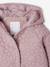 Lightweight Floral Jacket with Hood for Girls grey green+mauve - vertbaudet enfant 
