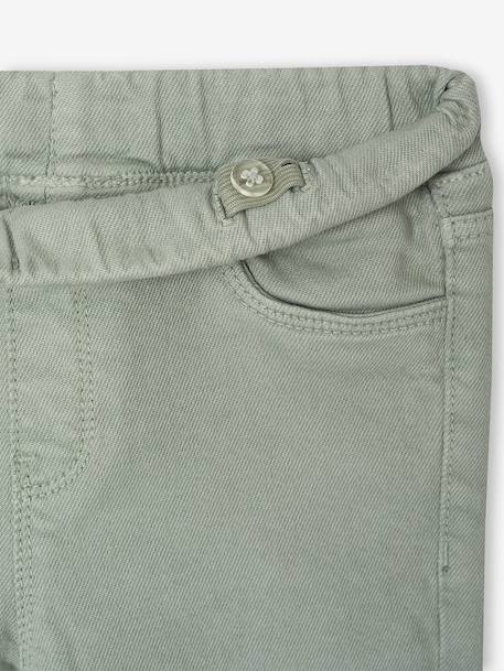 Basics colour leggings for girls blush+navy blue+sage green - vertbaudet enfant 