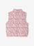 Sleeveless Lightweight Jacket with Floral Pattern for Girls printed pink - vertbaudet enfant 