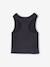 2-in-1 cropped sports T-shirt with girls bras marl grey - vertbaudet enfant 