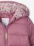 Lightweight hooded puffer jacket for girls grey green+navy blue+old rose+rose - vertbaudet enfant 