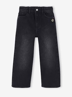 Fille-Jean fille large 
