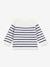 Wool and cotton striped sailor jumper for babies by PETIT BATEAU ecru - vertbaudet enfant 