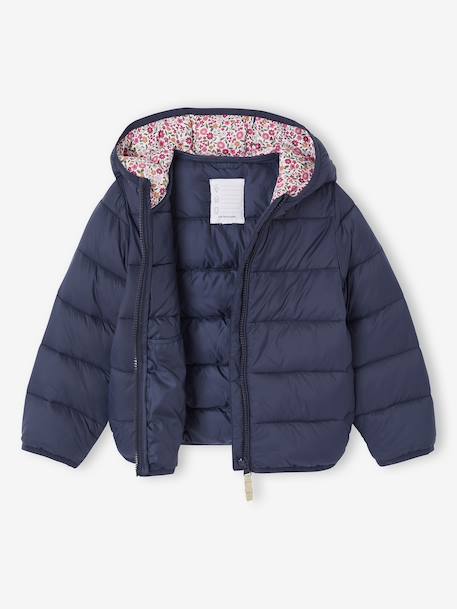 Doudoune Légère Garçon Vertbaudet - Marine, Capuche, Déperlant - Taille 8 Ans