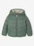 Reversible Lightweight Jacket for Girls emerald green+sage green - vertbaudet enfant 